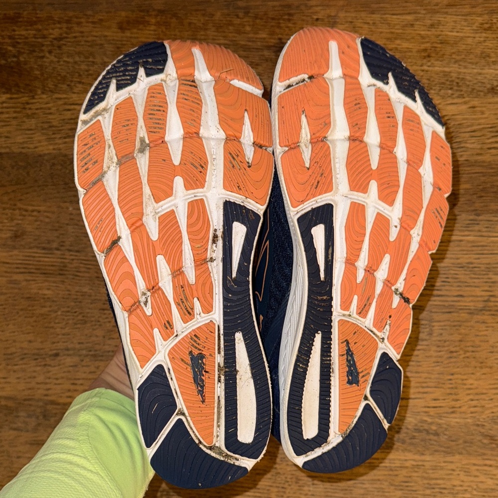 Altra women’s Dark Blue and Orange Athletic running Shoes size 8.5 - Picture 7 of 11
